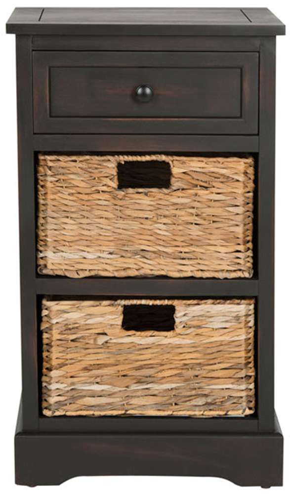 Safavieh - Carrie Side Table - Brown - AMH5700F veiw 1