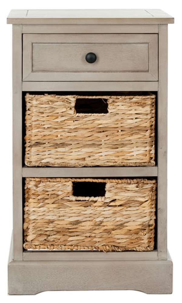 Safavieh - Carrie Side Table - Vintage Grey - AMH5700A veiw 1
