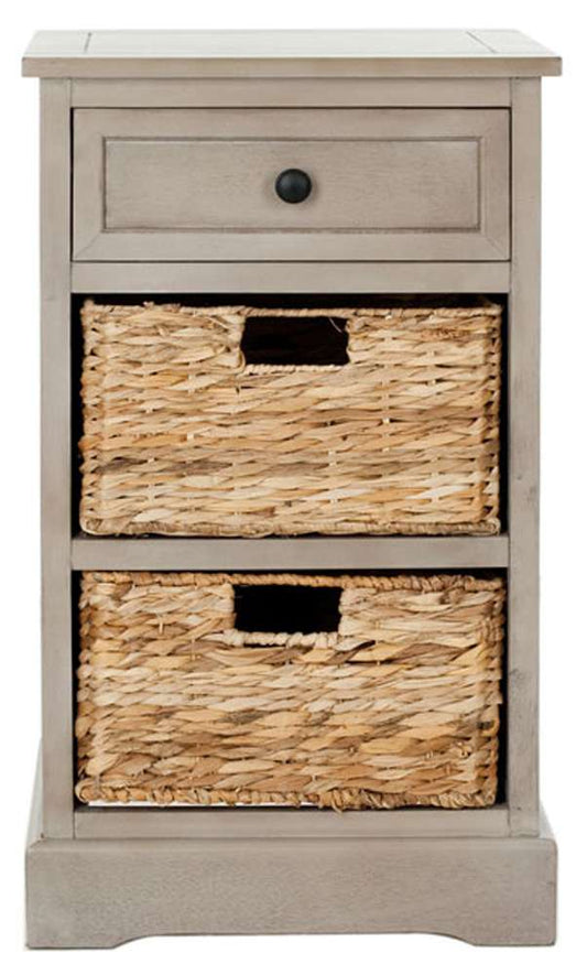 Safavieh - Carrie Side Table - Vintage Grey - AMH5700A veiw 1