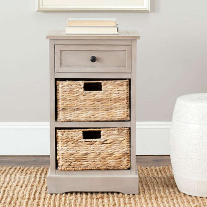 Safavieh - Carrie Side Table - Vintage Grey - AMH5700A veiw 2