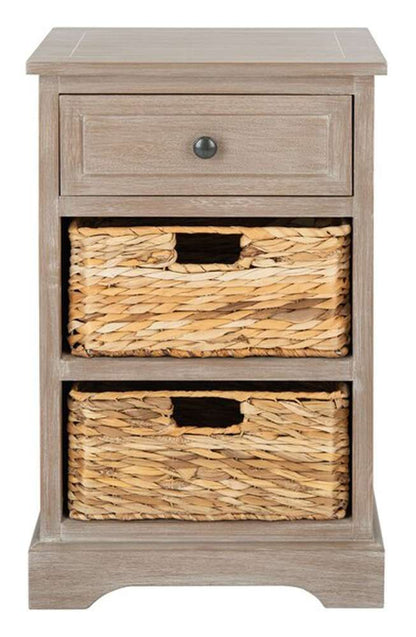Safavieh - Carrie Side Table - White Washed - AMH5700G veiw 1