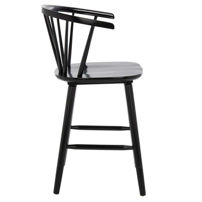 Safavieh - Blanchard Counter Stool - Black  (Set of 2) - BST8506A-SET2 veiw 4