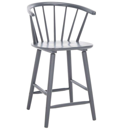 Safavieh - Blanchard Counter Stool - Grey  (Set of 2) - BST8506C-SET2 veiw 3