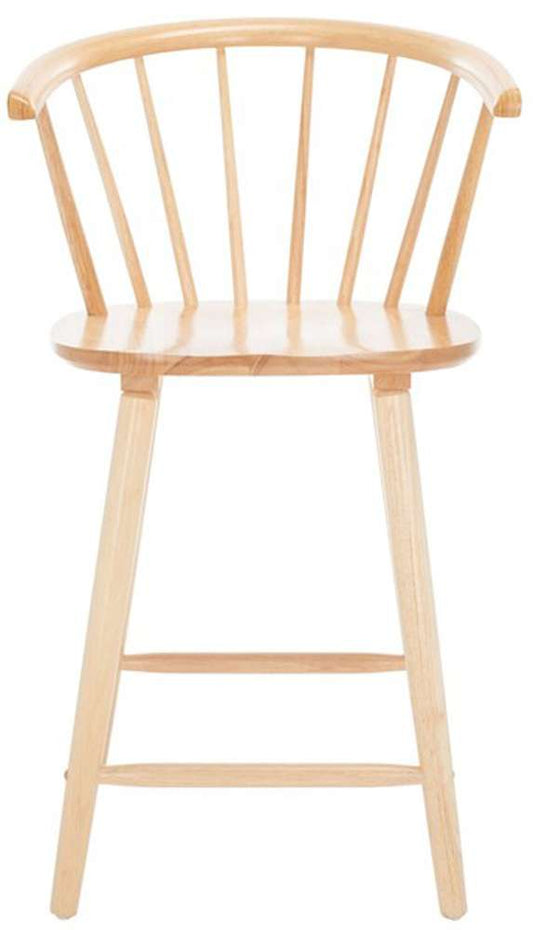 Safavieh - Blanchard Counter Stool - Natural  (Set of 2) - BST8506D-SET2 veiw 1