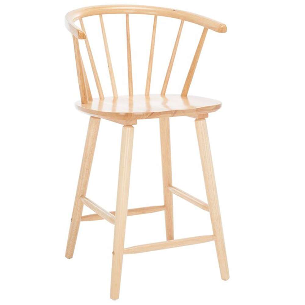 Safavieh - Blanchard Counter Stool - Natural  (Set of 2) - BST8506D-SET2 veiw 3