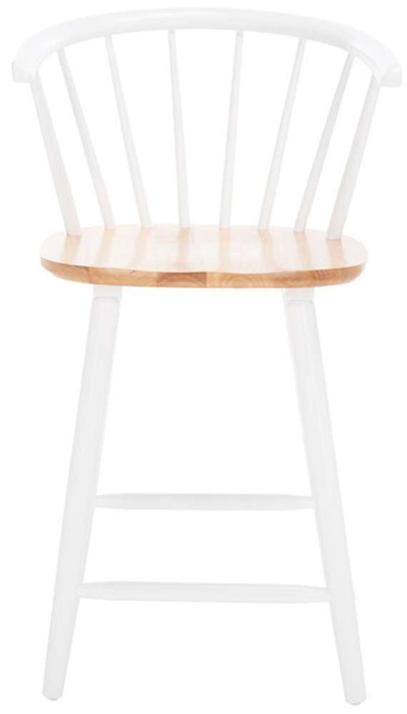 Safavieh - Blanchard Counter Stool - Natural - White  (Set of 2) - BST8506F-SET2 veiw 1