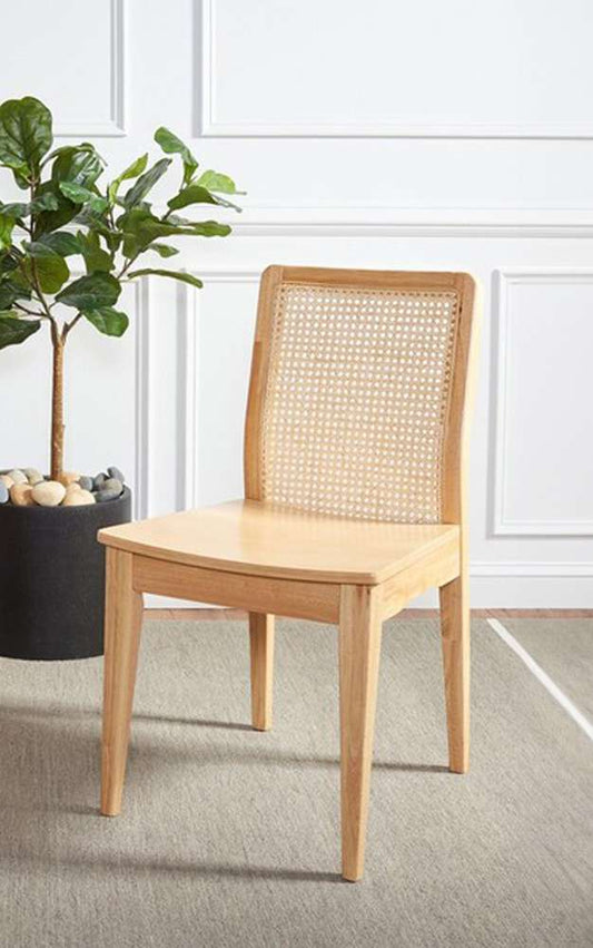 Safavieh - Benicio Rattan Dining Chair - Natural  (Set of 2) - DCH1005D-SET2 veiw 1