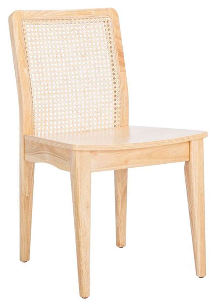 Safavieh - Benicio Rattan Dining Chair - Natural  (Set of 2) - DCH1005D-SET2 veiw 2