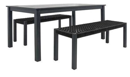 Safavieh - Aquina Dining Set - Black - Black - PAT7081C veiw 4
