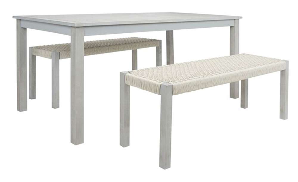 Safavieh - Aquina Dining Set - Grey - Grey - PAT7081B veiw 4