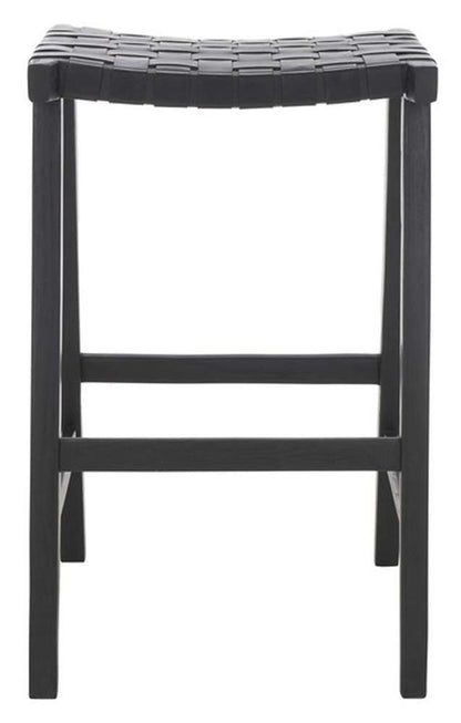Safavieh - Abreu Rectangle Barstool - Black - BST1012G veiw 1
