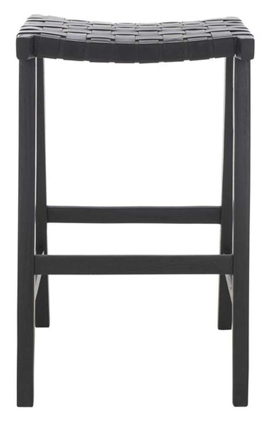 Safavieh - Abreu Rectangle Barstool - Black - BST1012G veiw 1