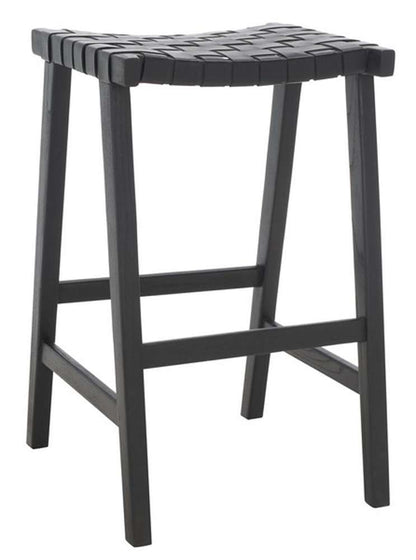 Safavieh - Abreu Rectangle Barstool - Black - BST1012G veiw 3
