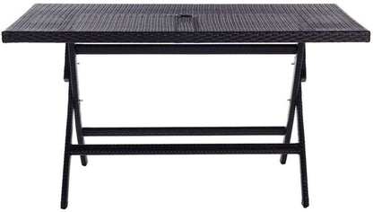 Safavieh - Akita Folding Table - Black - PAT7503A veiw 1