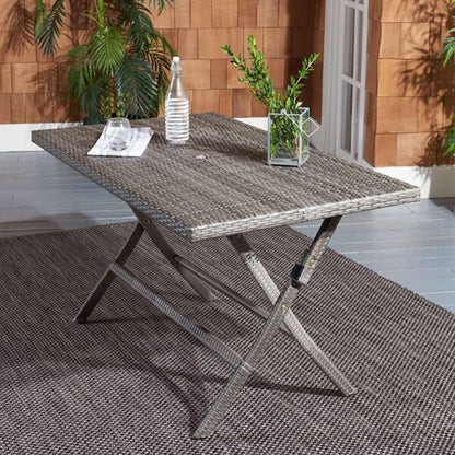 Safavieh - Akita Folding Table - Grey - PAT7503B veiw 3
