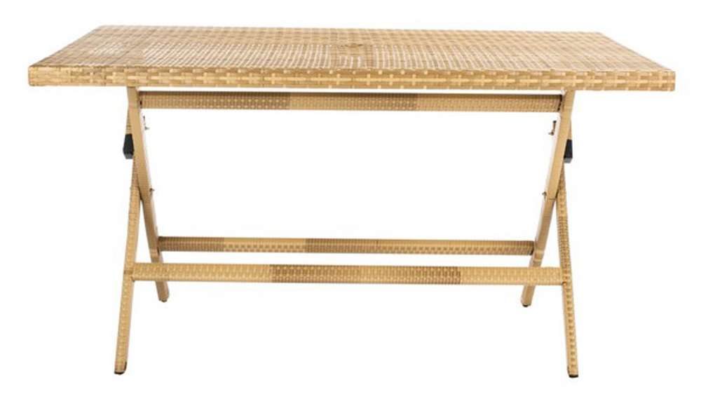 Safavieh - Akita Folding Table - Natural - White - PAT7503D veiw 1