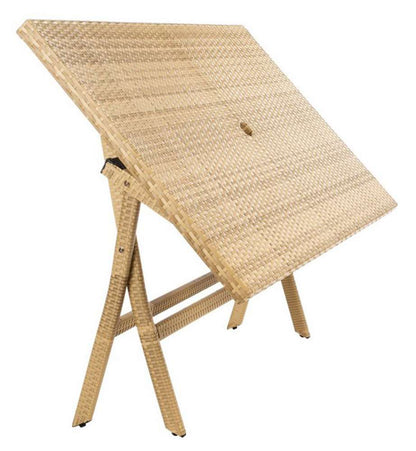 Safavieh - Akita Folding Table - Natural - White - PAT7503D veiw 3