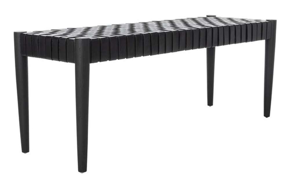 Safavieh - Amalia Bench - Black - Black - BCH1001D veiw 3