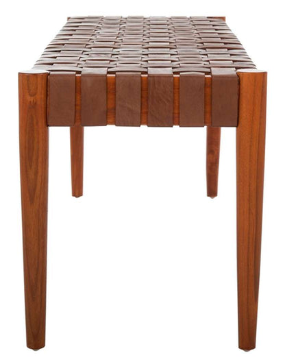 Safavieh - Amalia Bench - Cognac - Dark Brown - BCH1001A veiw 4