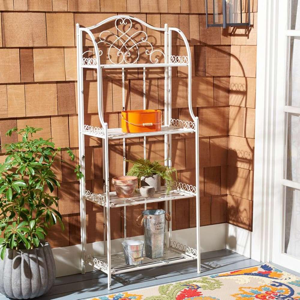 Safavieh - Amaris 4 Tier Shelf - Antique White - PAT5014B veiw 2
