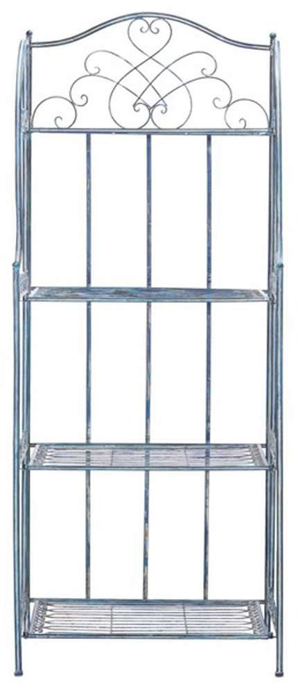 Safavieh - Amaris 4 Tier Shelf - Mossy Blue  - PAT5014C veiw 1