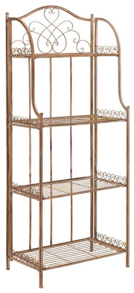 Safavieh - Amaris 4 Tier Shelf - Rusty Orange  - PAT5014A veiw 4