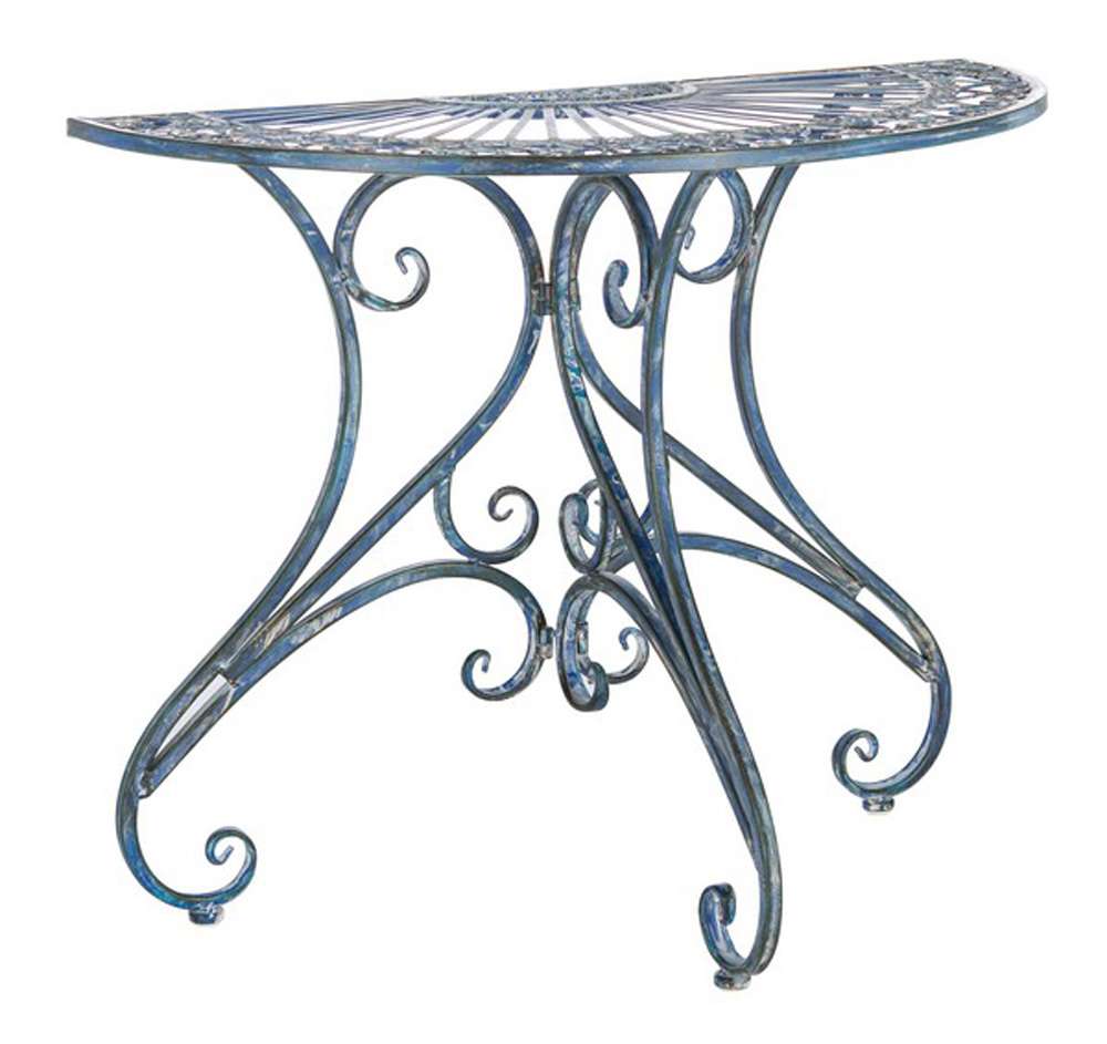 Safavieh - Annalise Accent Table - Mossy Blue  - PAT5008C veiw 4