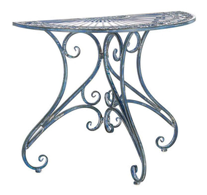Safavieh - Annalise Accent Table - Mossy Blue  - PAT5008C veiw 4