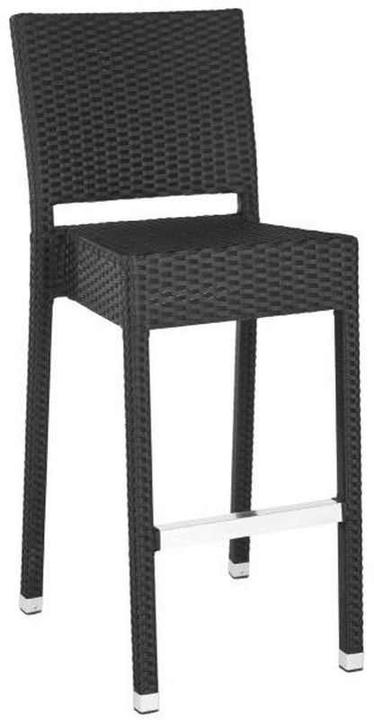 Safavieh - Bethel Stackable Barstool - Black - FOX5201A veiw 3