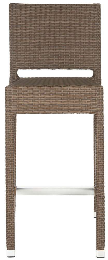 Safavieh - Bethel Stackable Barstool - Brown - FOX5201B veiw 1