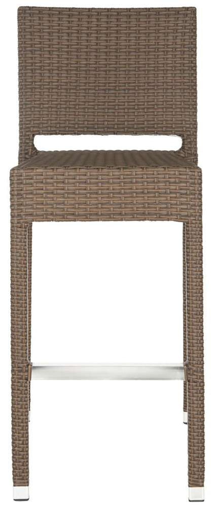 Safavieh - Bethel Stackable Barstool - Brown - FOX5201B veiw 1