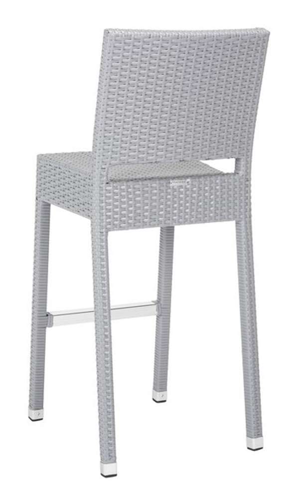 Safavieh - Bethel Stackable Barstool - Grey - FOX5201D veiw 1