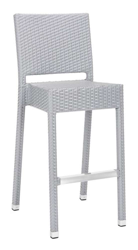 Safavieh - Bethel Stackable Barstool - Grey - FOX5201D veiw 4