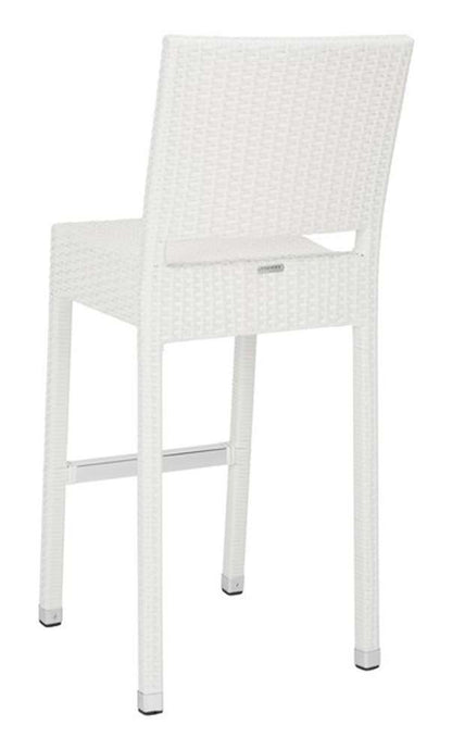 Safavieh - Bethel Stackable Barstool - White - FOX5201C veiw 1