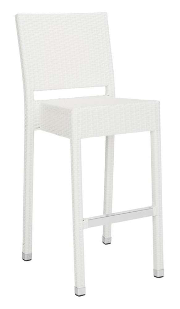 Safavieh - Bethel Stackable Barstool - White - FOX5201C veiw 4