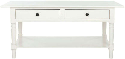 Safavieh - Boris Coffee Table - Distressed Cream  - AMH5706C veiw 1