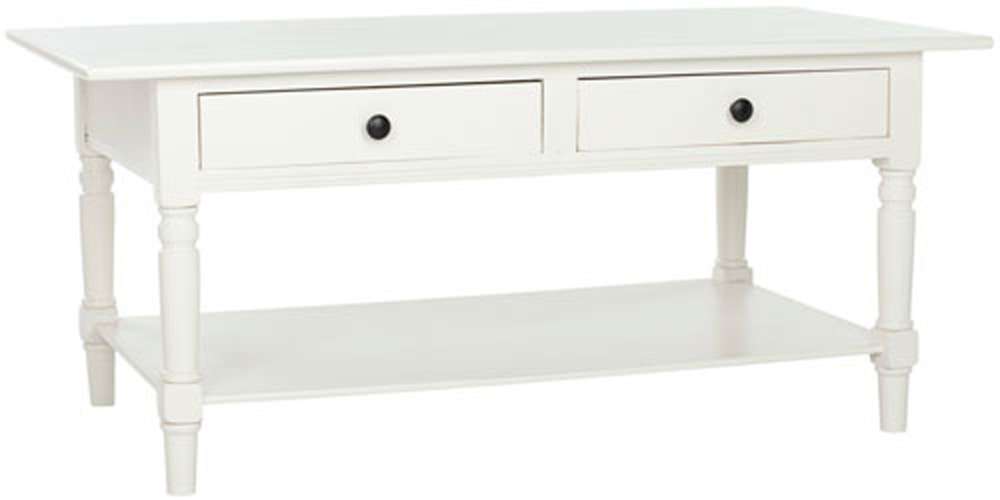 Safavieh - Boris Coffee Table - Distressed Cream  - AMH5706C veiw 3
