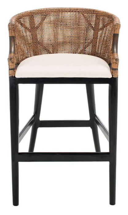 Safavieh - Brando Barstool - Brown - Black - SEA4014D veiw 1