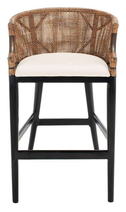 Safavieh - Brando Barstool - Brown - Black - SEA4014D veiw 1
