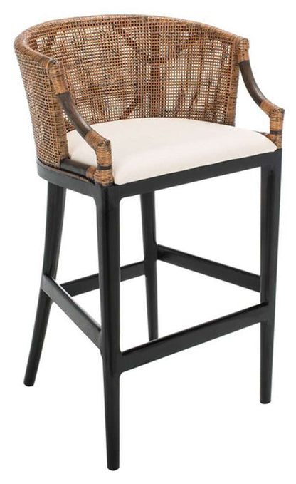 Safavieh - Brando Barstool - Brown - Black - SEA4014D veiw 4