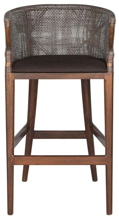 Safavieh - Brando Barstool - Dark Brown - Brown - SEA4014A veiw 1