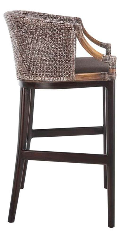 Safavieh - Brando Barstool - Dark Brown - Brown - SEA4014A veiw 3