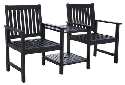 Safavieh - Brea Twin Seat Bench - Black - PAT7014D veiw 4