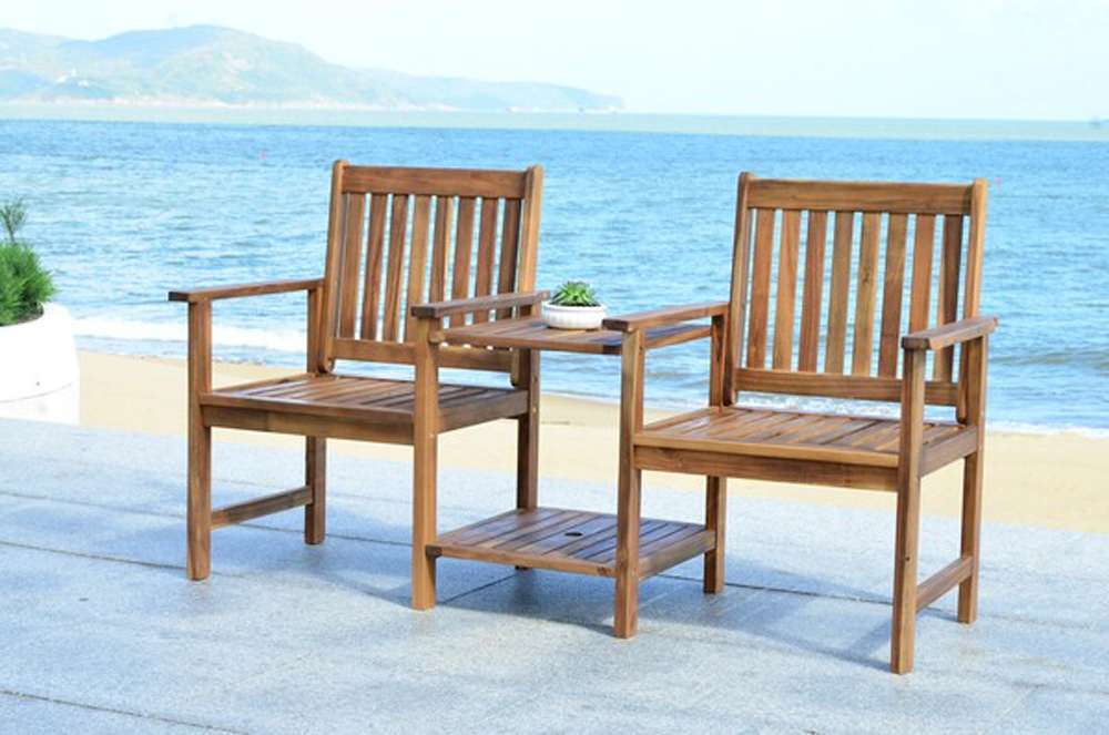 Safavieh - Brea Twin Seat Bench - Natural - PAT7014A veiw 2