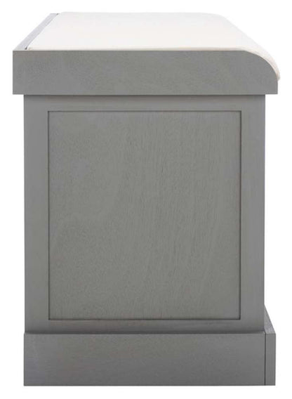 Safavieh - Briar 3Drw/Cush Storage Bench - Distressed Grey - Sand - BCH5700C veiw 5