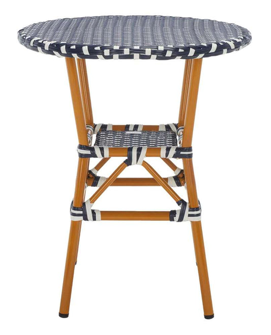 Safavieh - California Bistro Table - Navy - White - PAT7536E veiw 1