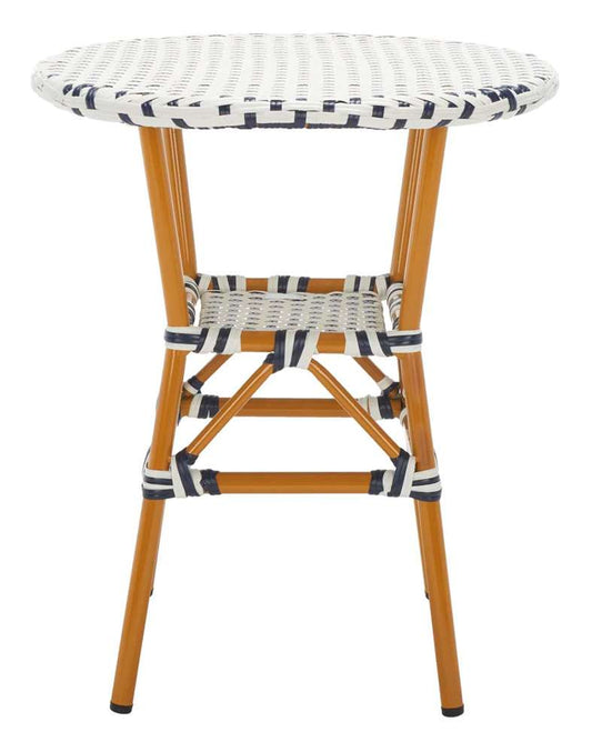 Safavieh - California Bistro Table - White - Navy - PAT7536D veiw 1