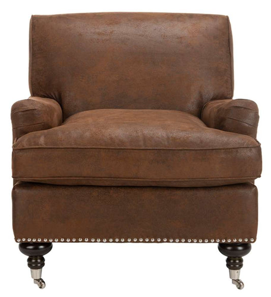 Safavieh - Chloe Club Chair - Brown - MCR4571G veiw 1