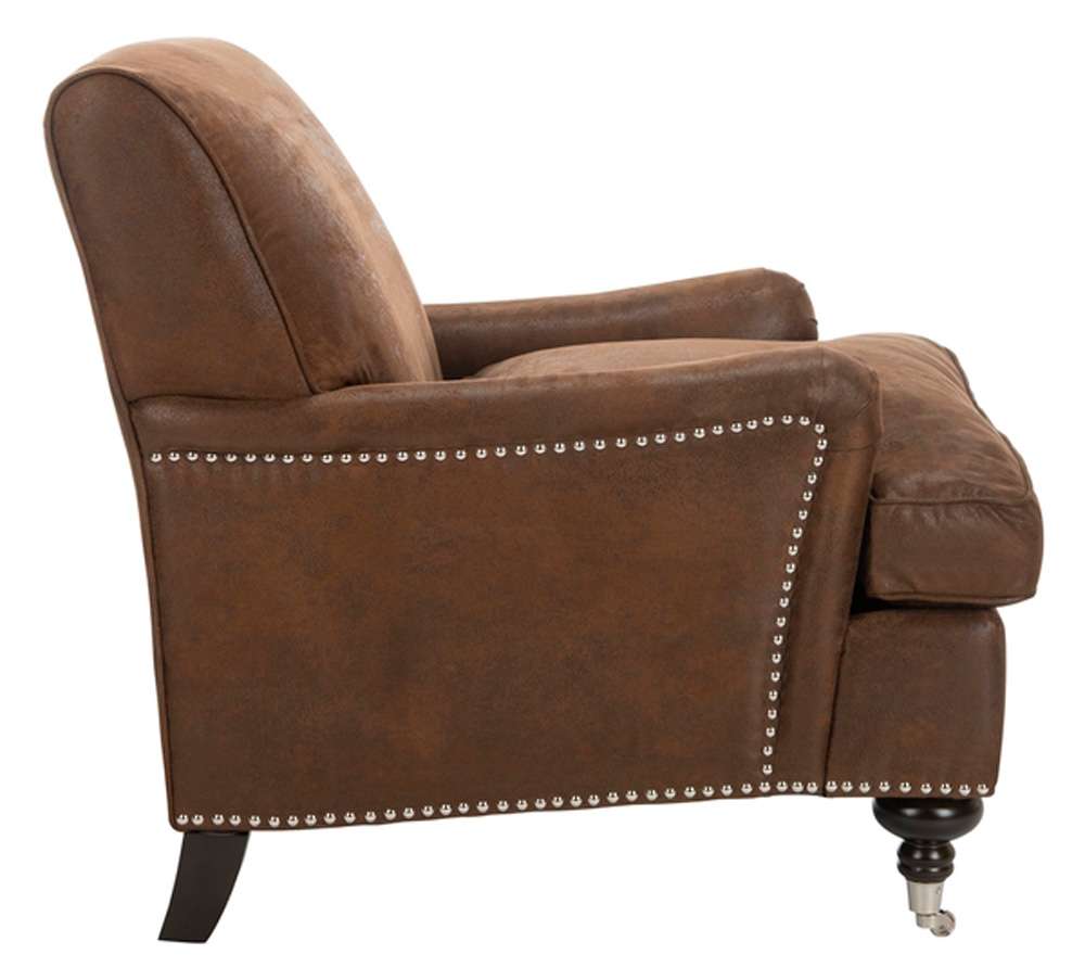 Safavieh - Chloe Club Chair - Brown - MCR4571G veiw 3
