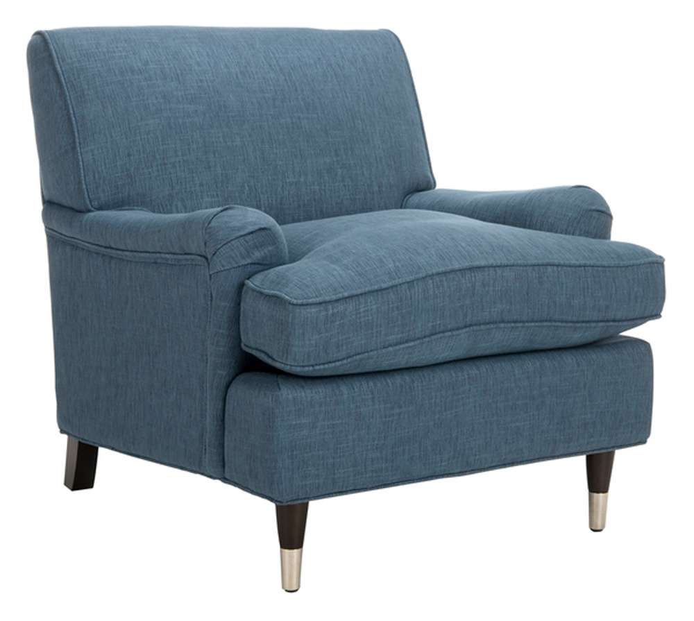 Safavieh - Chloe Club Chair - Navy - MCR4571J veiw 3